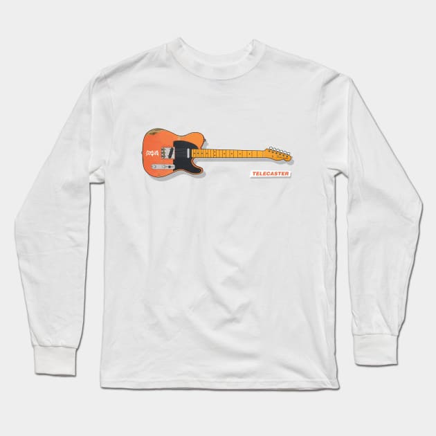 Kuwata Knight Long Sleeve T-Shirt by Pantone Guitars